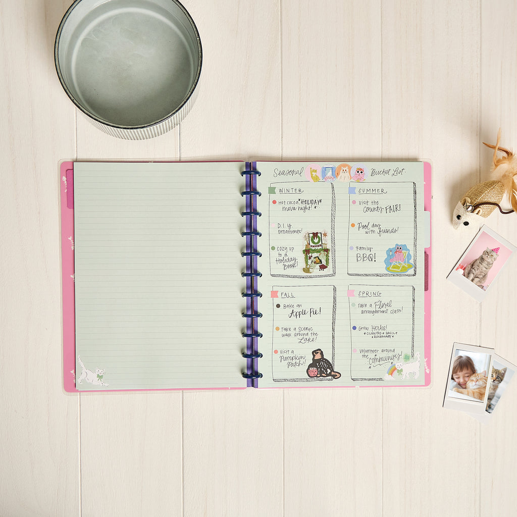 Purr-fect Year Big Disc Bound Notebook