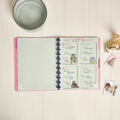 Purr-fect Year Big Disc Bound Notebook