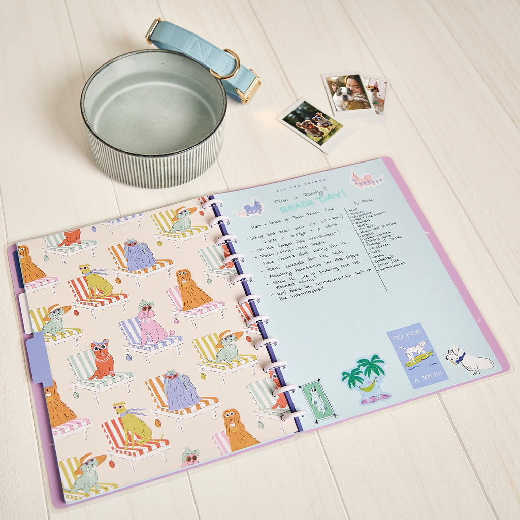 Paws-itive Year Big Disc Bound Notebook