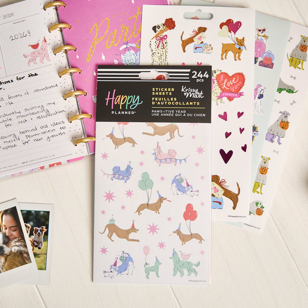 Paws-itive Year 10 Sheet Sticker Value Pack