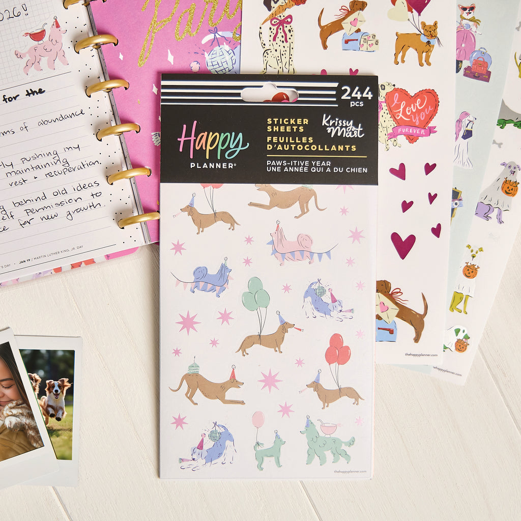 Paws-itive Year 10 Sheet Sticker Value Pack