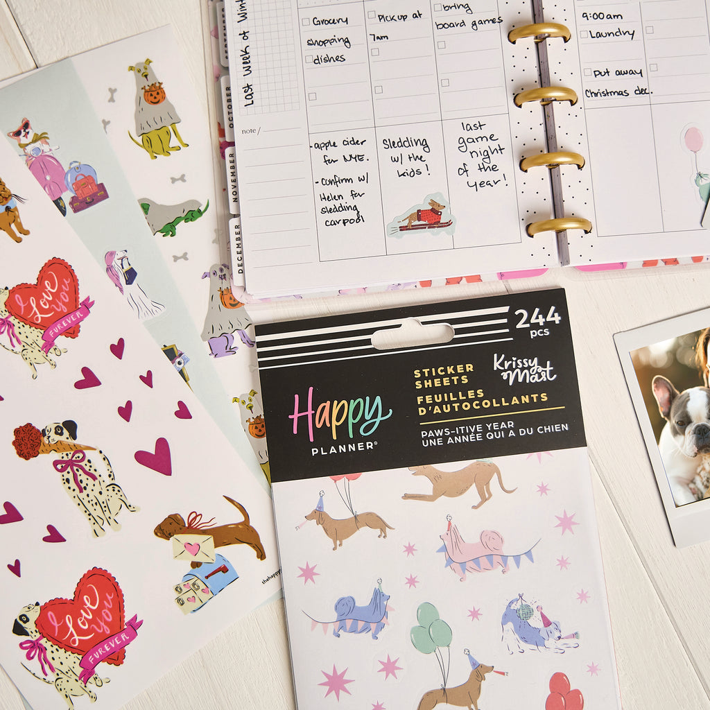Paws-itive Year 10 Sheet Sticker Value Pack