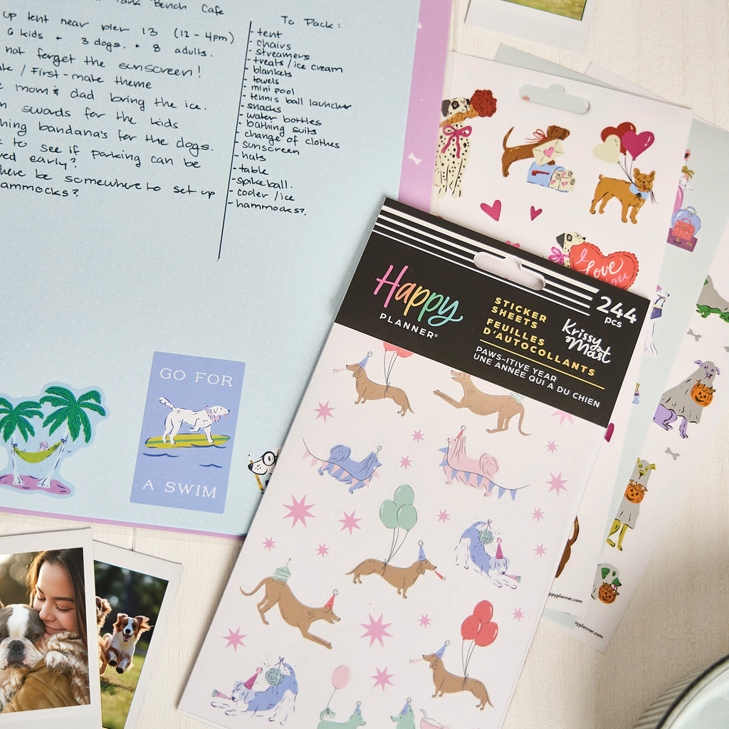 Paws-itive Year 10 Sheet Sticker Value Pack