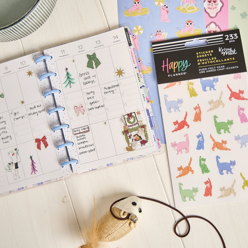 Purr-fect Year 10 Sheet Sticker Value Pack
