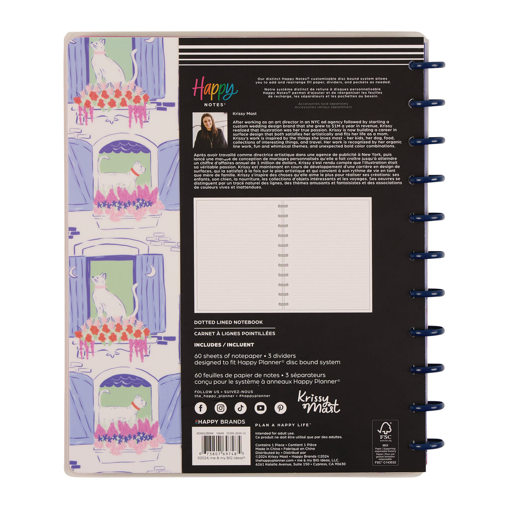Purr-fect Year Big Disc Bound Notebook