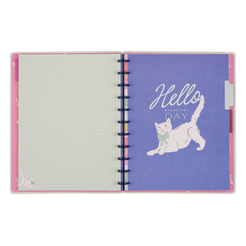 Purr-fect Year Big Disc Bound Notebook