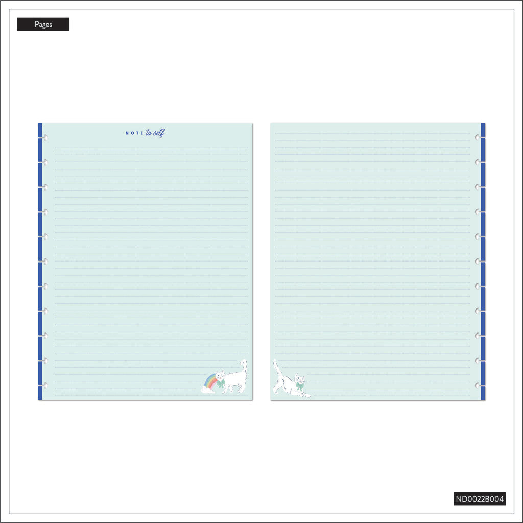 Purr-fect Year Big Disc Bound Notebook
