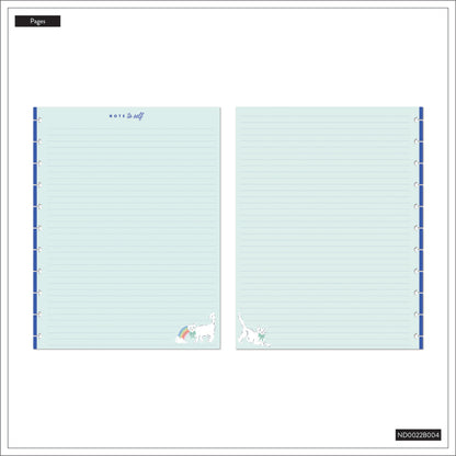 Purr-fect Year Big Disc Bound Notebook
