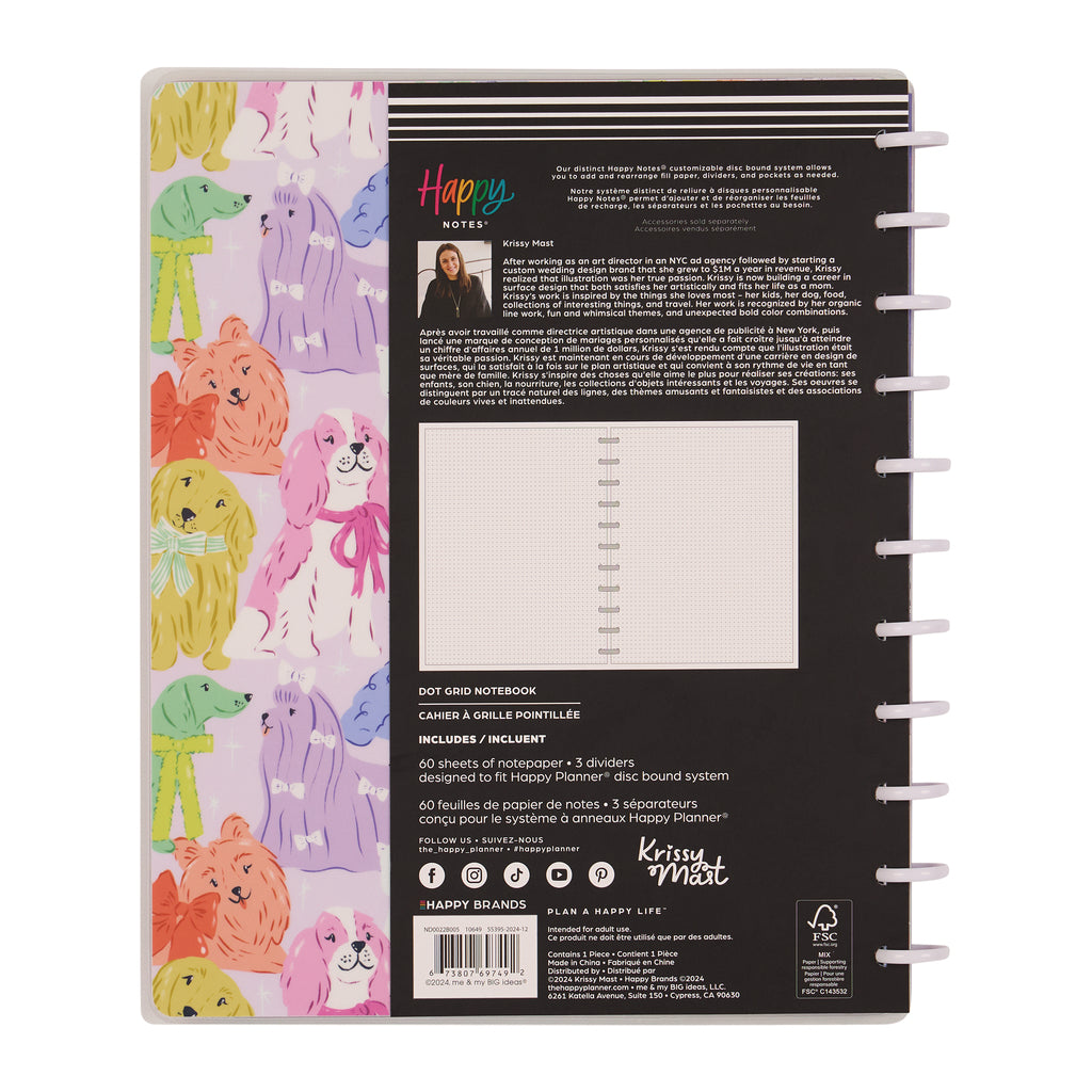 Paws-itive Year Big Disc Bound Notebook