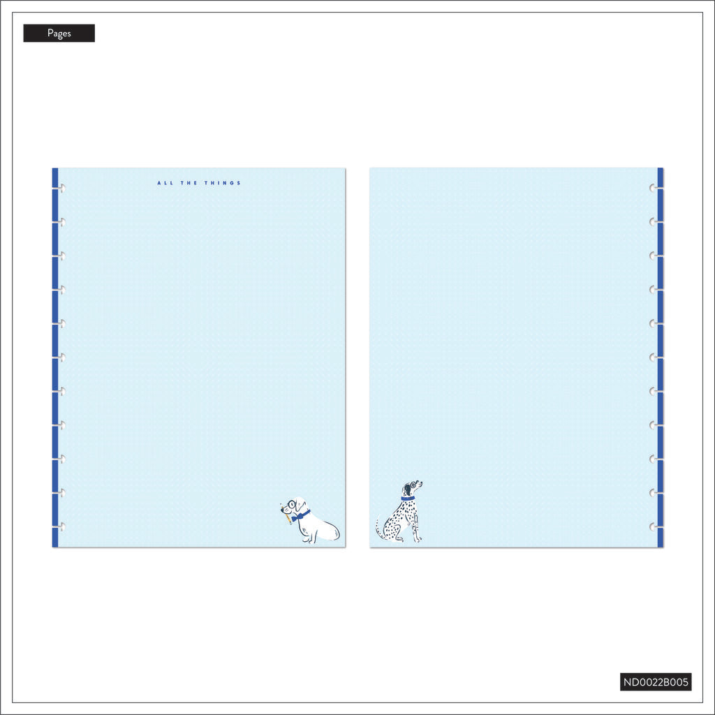 Paws-itive Year Big Disc Bound Notebook