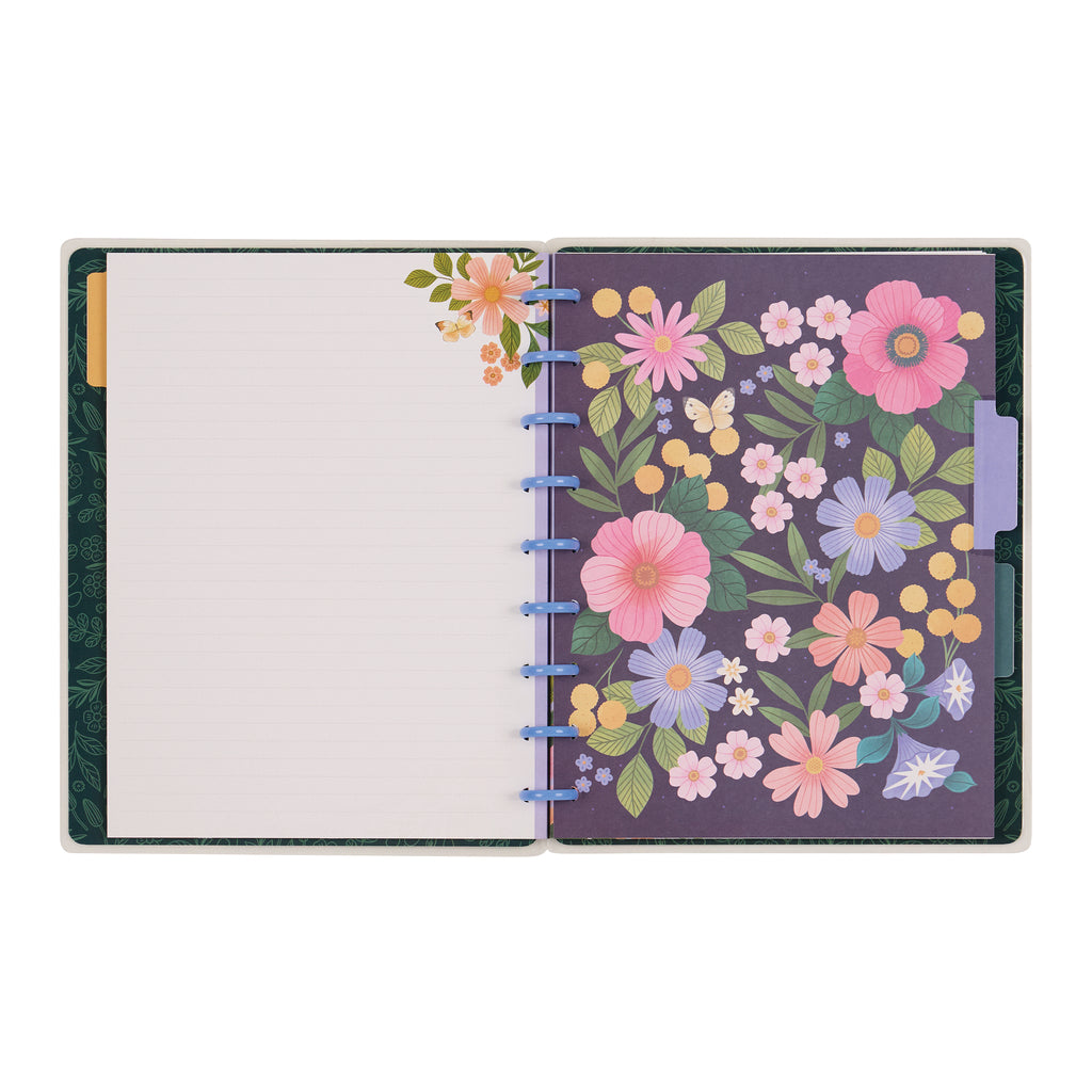 Midnight Meadow Classic Disc Bound Notebook
