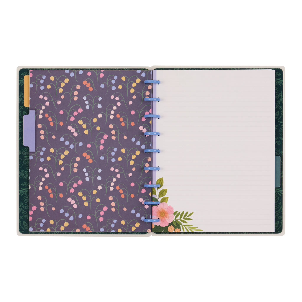 Midnight Meadow Classic Disc Bound Notebook