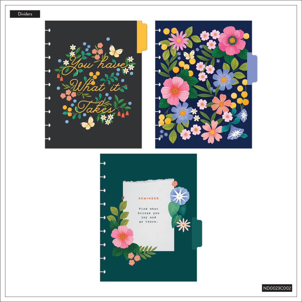 Midnight Meadow Classic Disc Bound Notebook