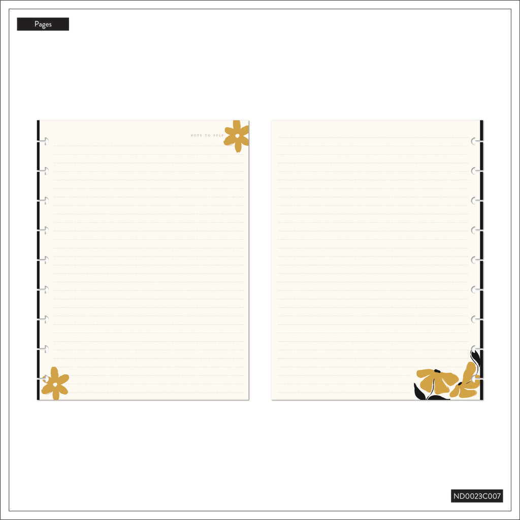 Mod Sketches Classic Disc Bound Notebook