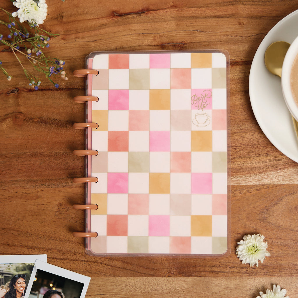 Cafecore Mini Disc Bound Notebook