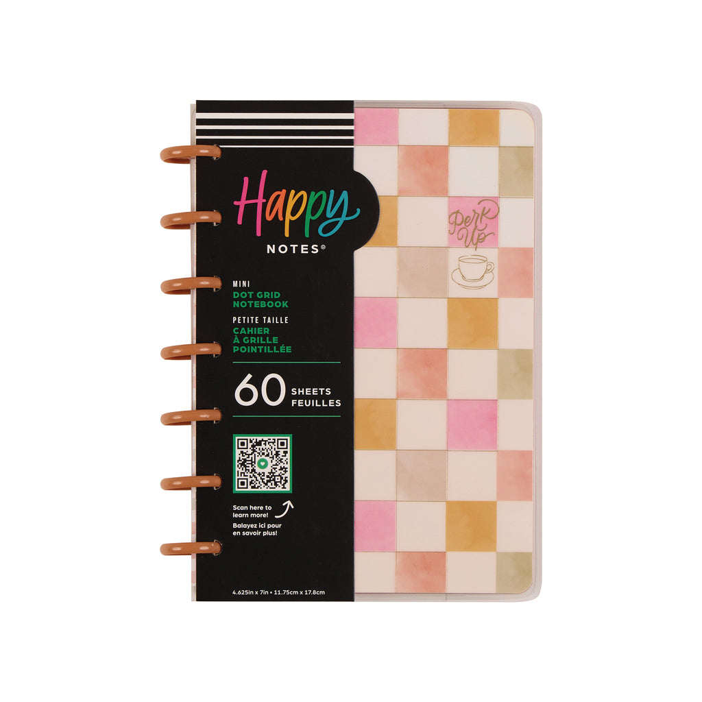 Cafecore Mini Disc Bound Notebook
