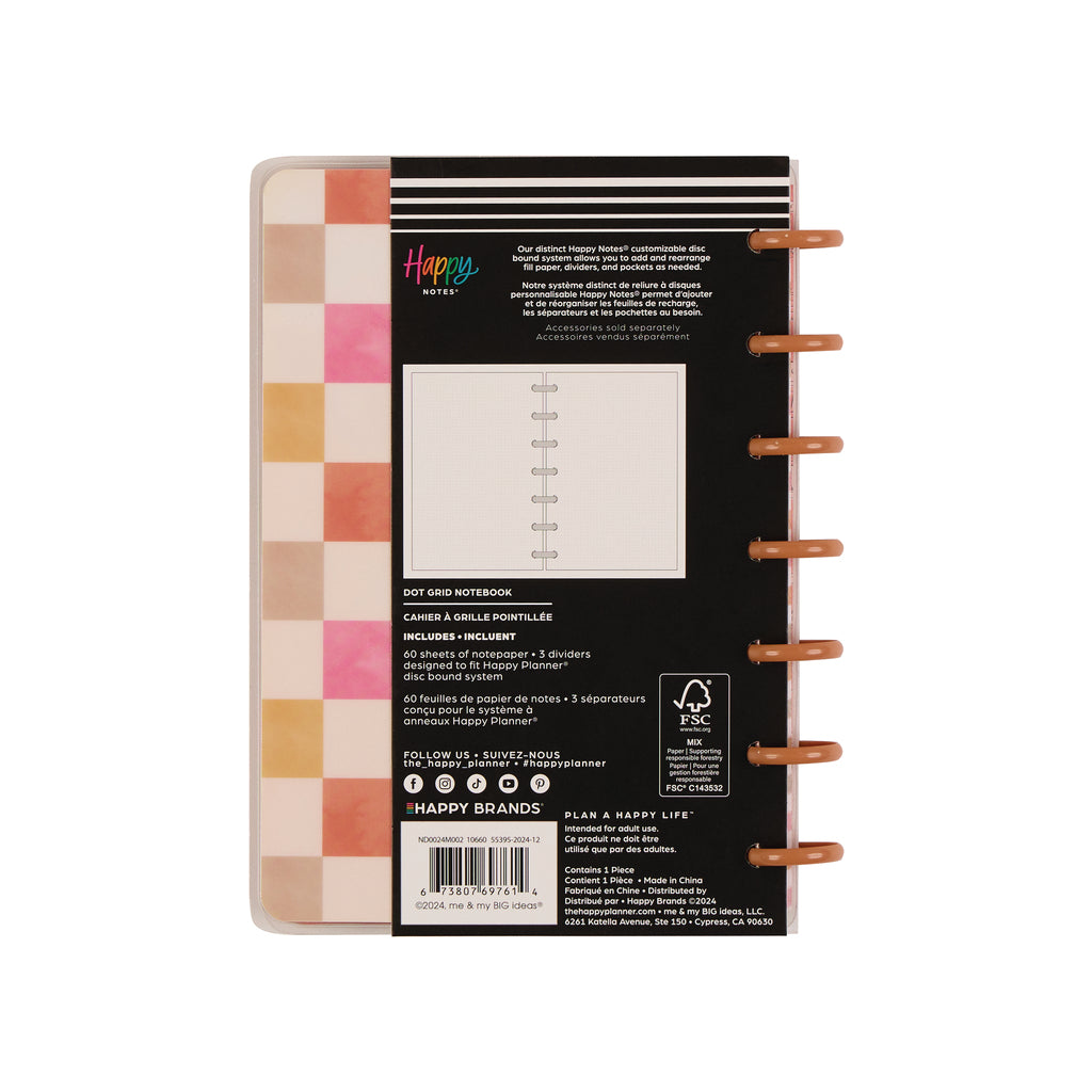 Cafecore Mini Disc Bound Notebook