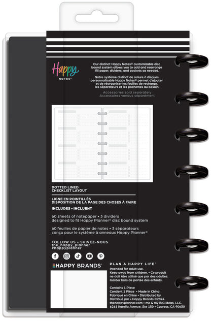 Happy Planner Modern Impression Mini Disc Bound Notebook