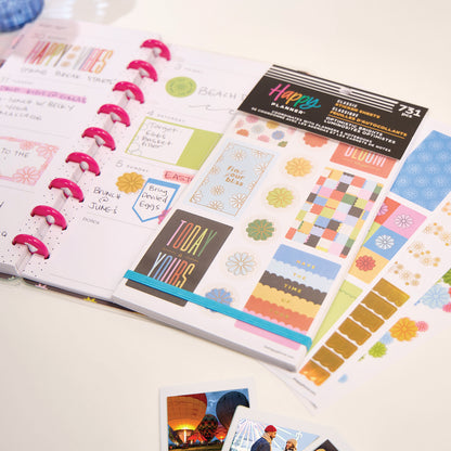 Optimistic Brights Classic 30 Sheet Sticker Value Pack