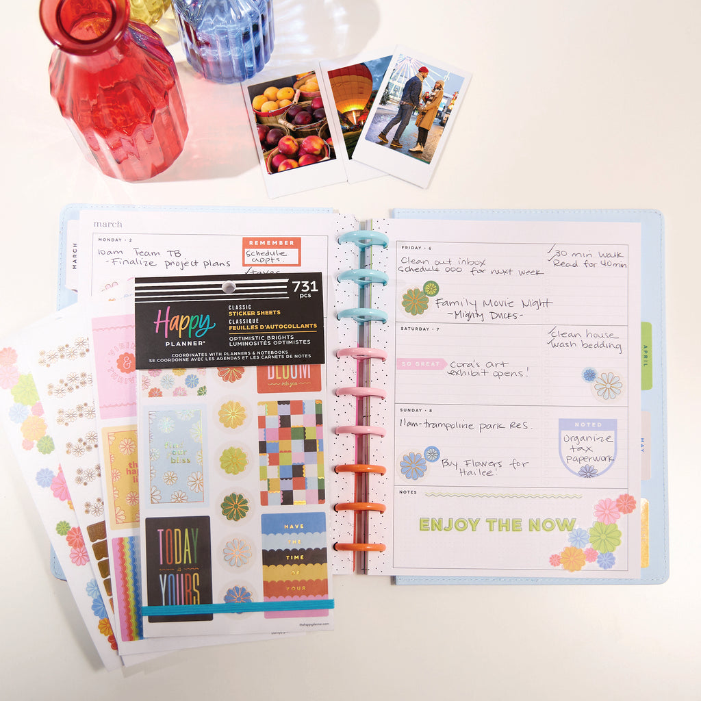 Optimistic Brights Classic 30 Sheet Sticker Value Pack