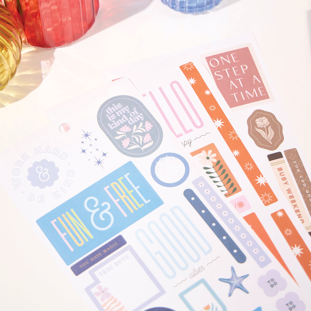 Color Coordinate Classic 30 Sheet Sticker Value Pack