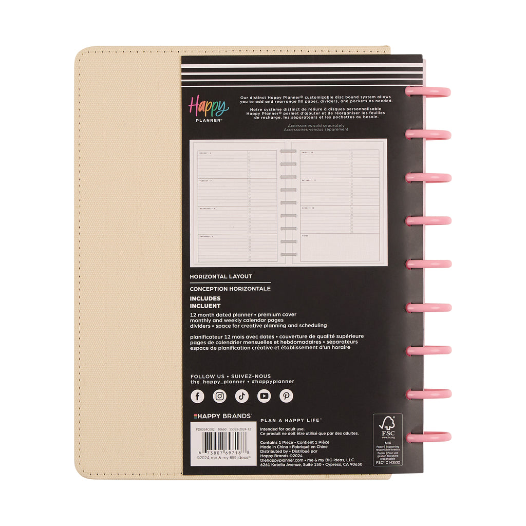 Bloom & Glow Chenille Embroidery Classic Horizontal 12 Meses