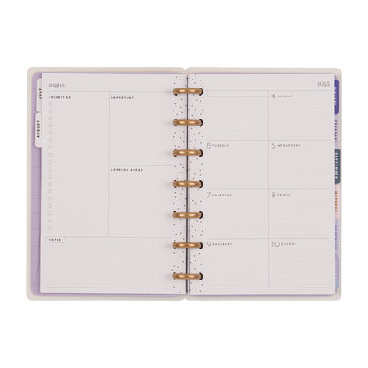 Serene Shapes Planner Dashboard Mini 12 Meses