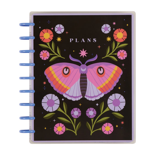 Mystic Blooms Classic Planner Horizontal 12 Meses sin Fecha
