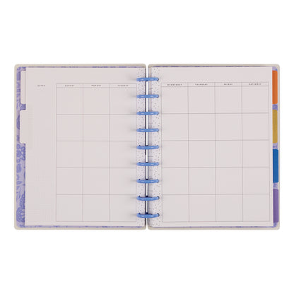 Mystic Blooms Classic Planner Horizontal 12 Meses sin Fecha