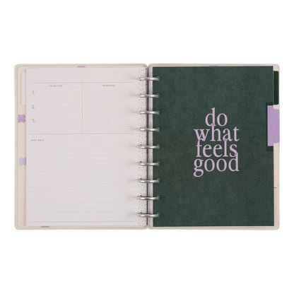 Soft Pop Classic Planner Dashboard 12 Meses sin Fecha
