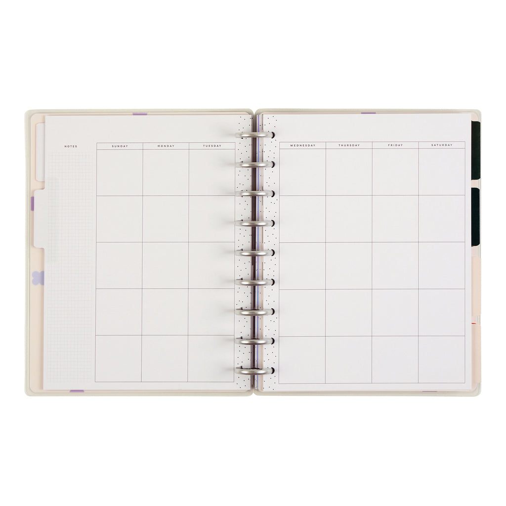 Soft Pop Classic Planner Dashboard 12 Meses sin Fecha