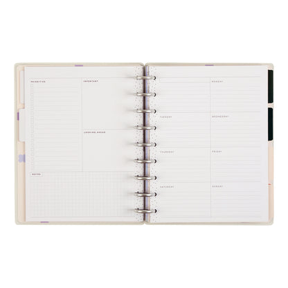 Soft Pop Classic Planner Dashboard 12 Meses sin Fecha