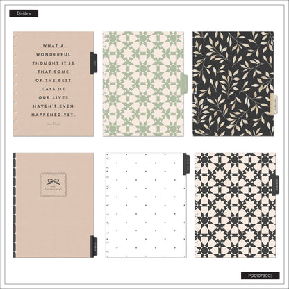 Heritage Charm Happy Planner Classic 12 Meses Fechado 2026 – Horizontal