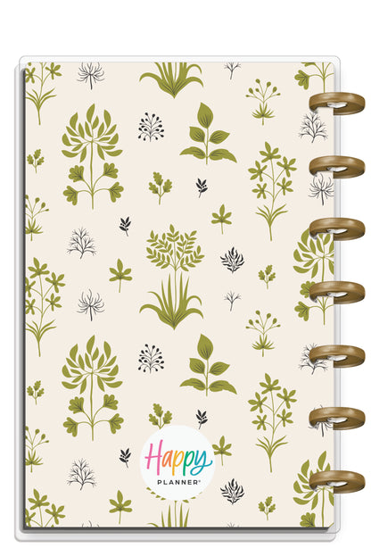 Herbarium Happy Planner Mini 12 Meses Fechado 2026 – Horizontal