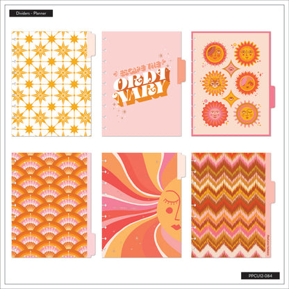 Happy Planner Retro Sunset Classic Planner 12 Meses sin fecha