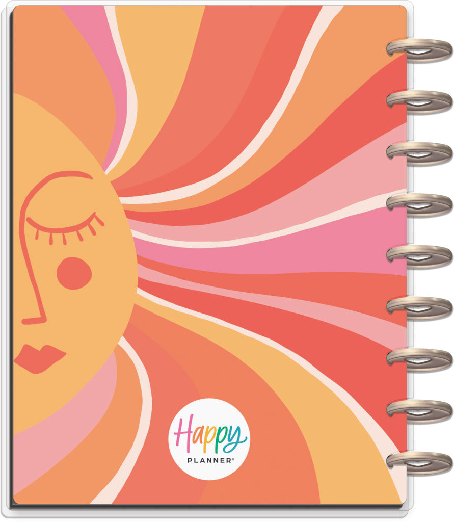 Happy Planner Retro Sunset Classic Planner 12 Meses sin fecha