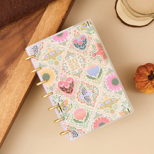 Happy Planner Folk & Flora Mini Planner 12 Meses con Fecha