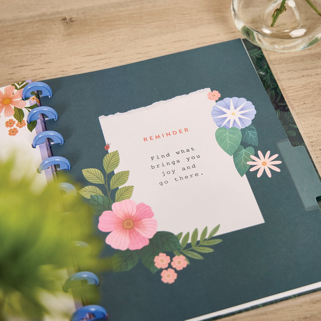 Midnight Meadow Classic Disc Bound Notebook
