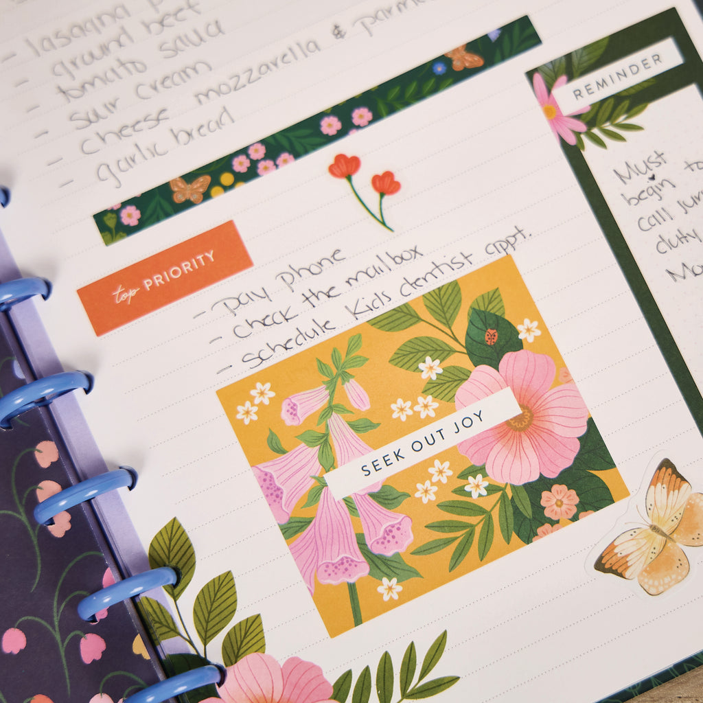 Midnight Meadow Classic Disc Bound Notebook