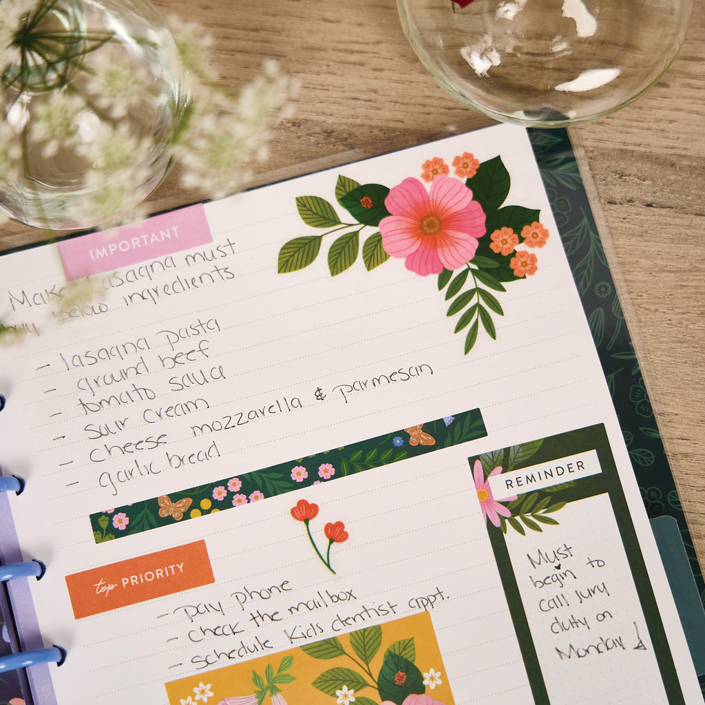 Midnight Meadow Classic Disc Bound Notebook