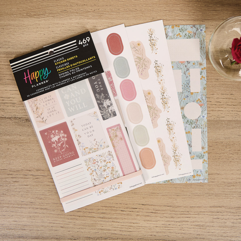 Spring Fields Classic 30 Sheet Sticker Value Pack