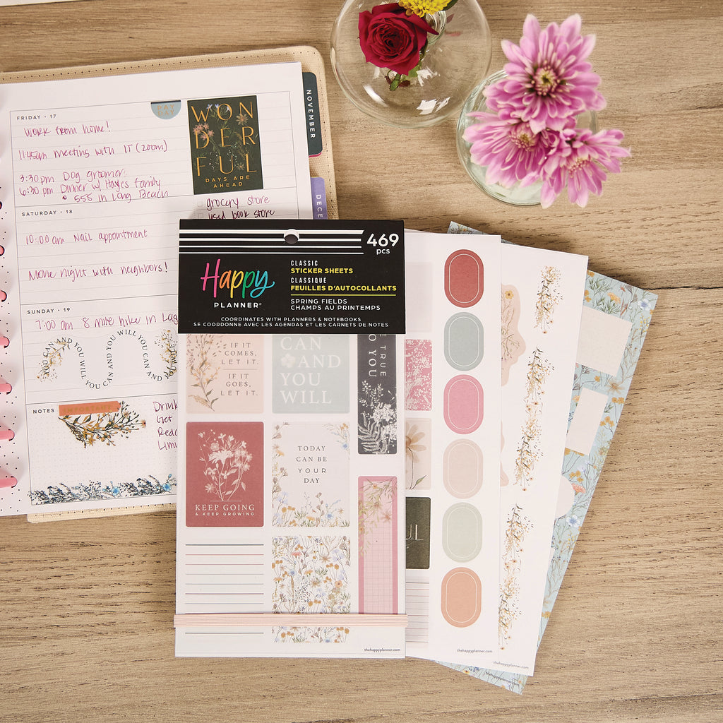 Spring Fields Classic 30 Sheet Sticker Value Pack