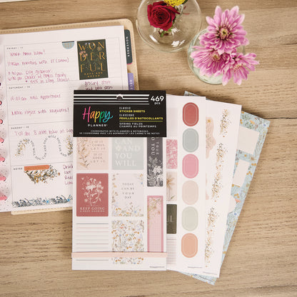 Spring Fields Classic 30 Sheet Sticker Value Pack