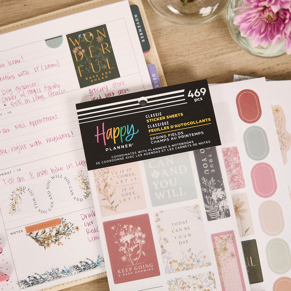 Spring Fields Classic 30 Sheet Sticker Value Pack
