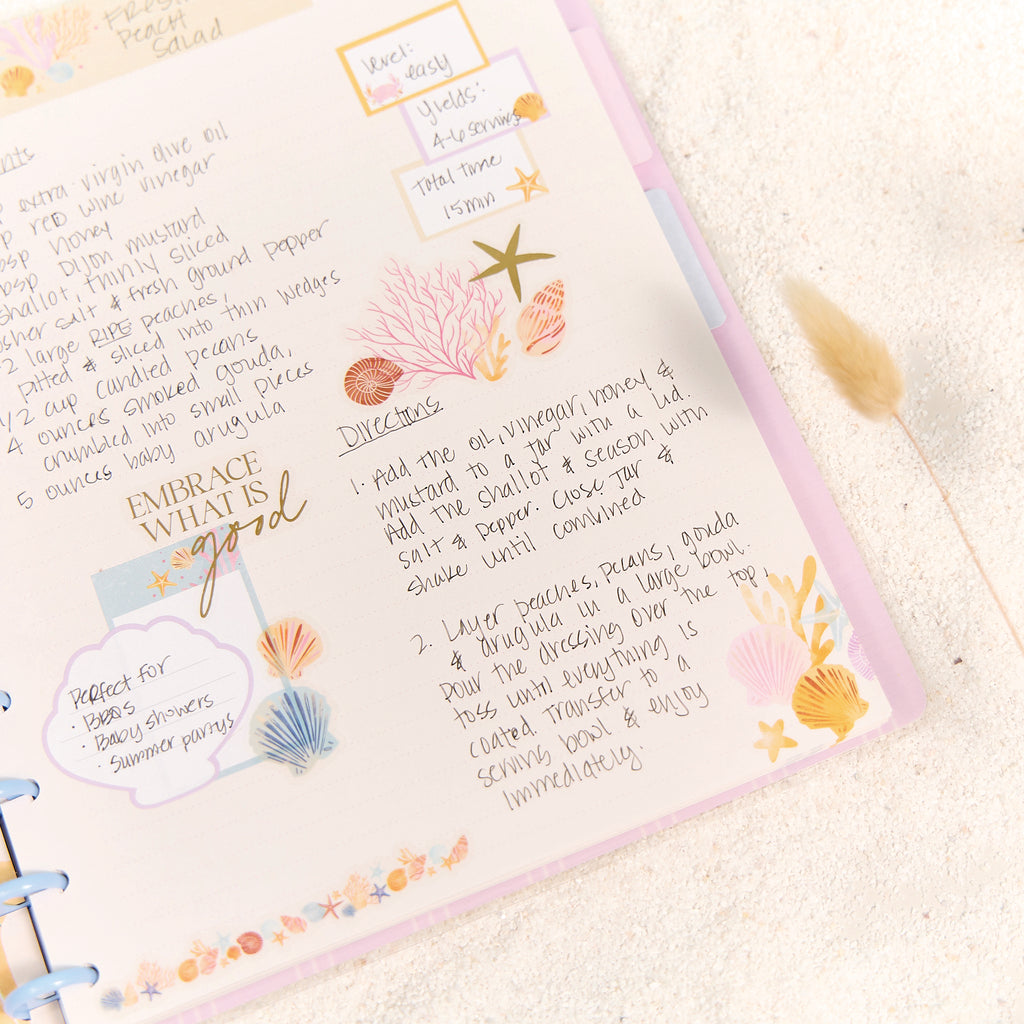 Shell Yeah Big Disc Bound Notebook