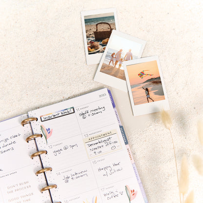 Serene Shapes Planner Dashboard Mini 12 Meses