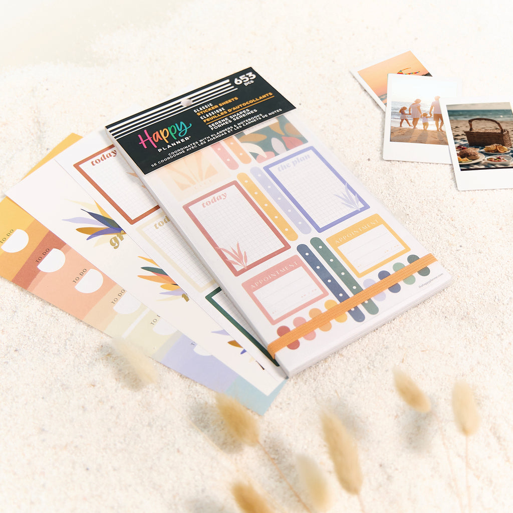 Serene Shapes Classic 30 Sheet Sticker Value Pack