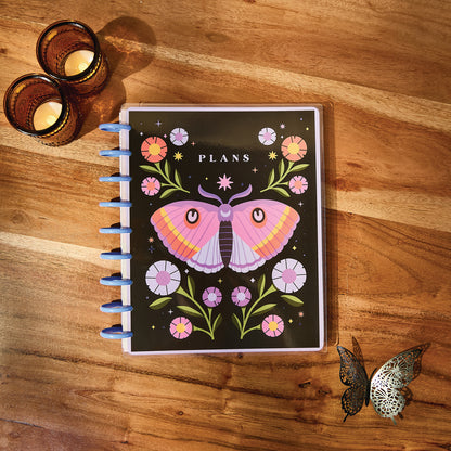 Mystic Blooms Classic Planner Horizontal 12 Meses sin Fecha