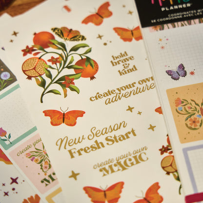 Mystic Blooms Classic 30 Sheet Sticker Value Pack