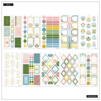 Cottage Charm Classic 30 Sheet Sticker Value Pack